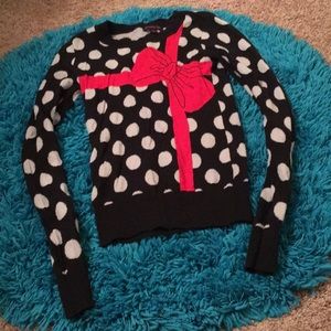 Material Girl Bow Sweater